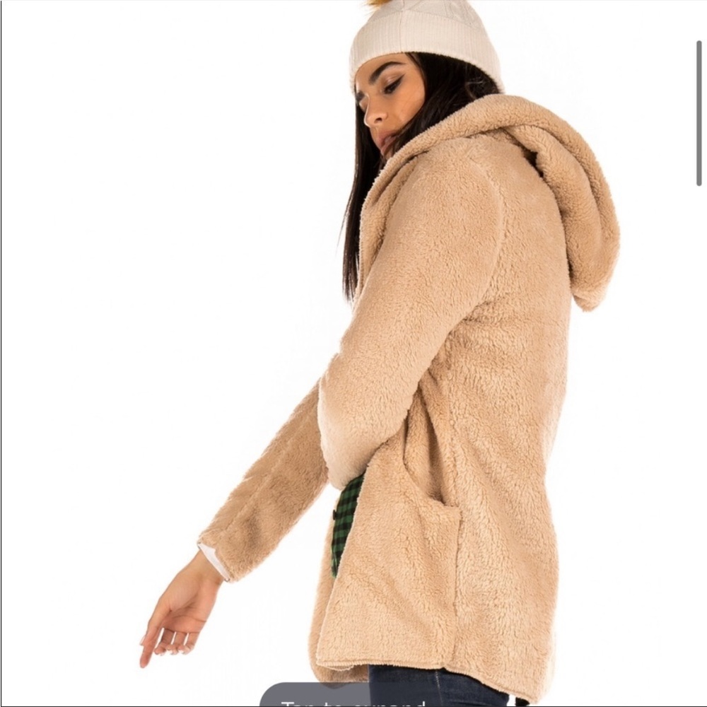 Super Soft Sherpa Shacket Sweater Cardigan